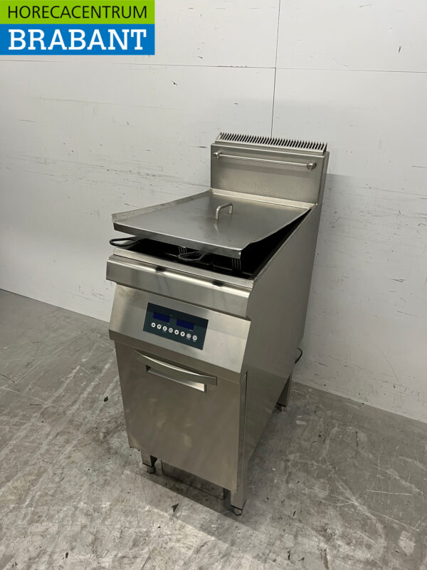 Stainless steel Fry Logic FLS 300 Fryer 22 liters GAS + 230V Horeca - Image 2