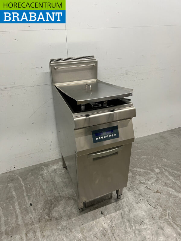 Stainless steel Fry Logic FLS 300 Fryer 22 liters GAS + 230V Horeca - Image 3