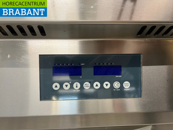 Stainless steel Fry Logic FLS 300 Fryer 22 liters GAS + 230V Horeca - Image 5