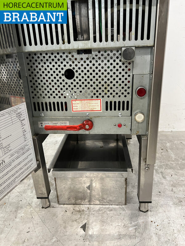 Stainless steel Fry Logic FLS 300 Fryer 22 liters GAS + 230V Horeca - Image 6