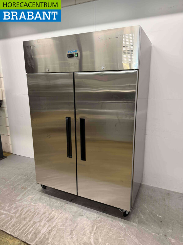 Stainless steel Polar G595 Double-door 2-door Freezer Freezer 1200 liters 230V Horeca - Image 2