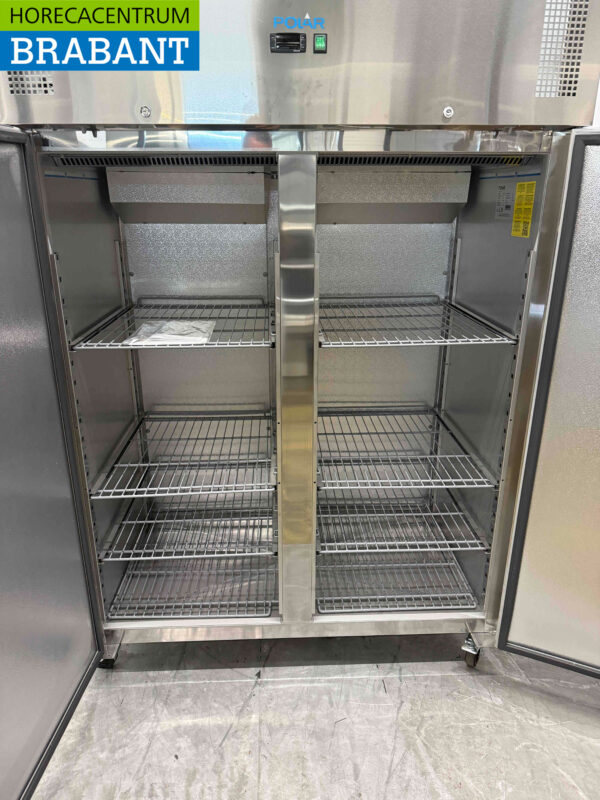 Stainless steel Polar G595 Double-door 2-door Freezer Freezer 1200 liters 230V Horeca - Image 4