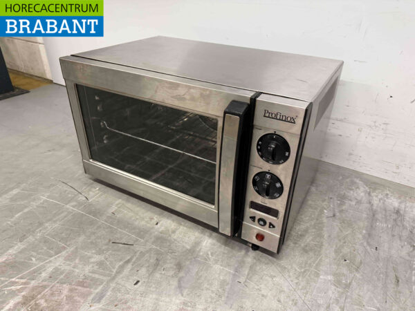 Stainless steel Profinox Hot air oven Convection oven Snack oven230V Horeca - Image 2