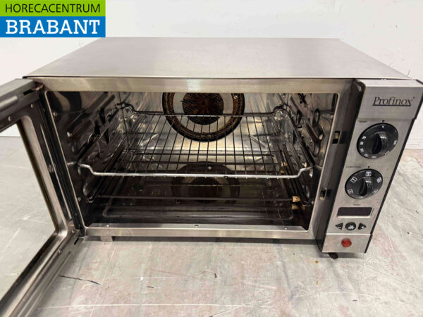 Stainless steel Profinox Hot air oven Convection oven Snack oven230V Horeca - Image 4