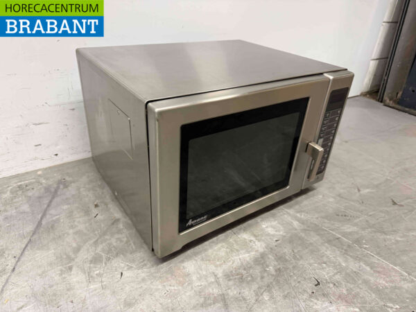 Stainless steel Amana RCS511A Microwave 1100 watts 230V Catering - Image 3