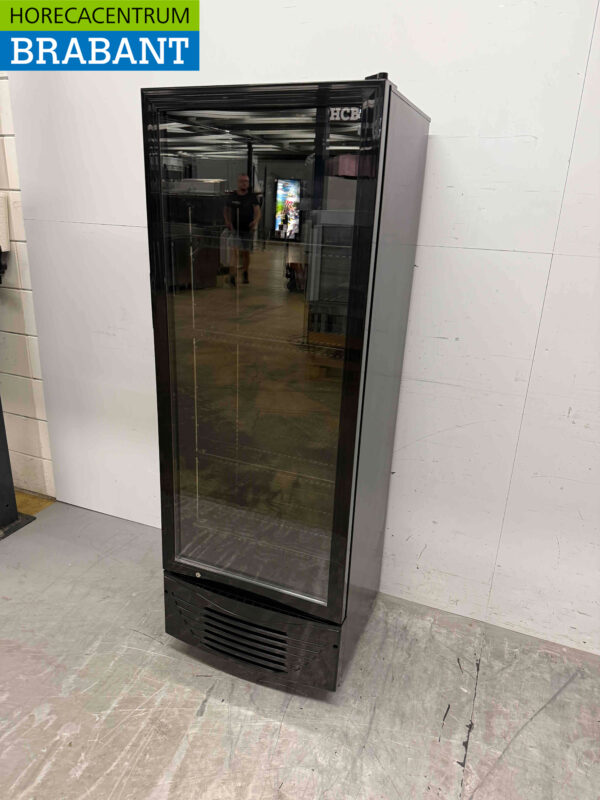 HCB Glass Door Refrigerator Beverage Refrigerator Glass door 278 liters 230V Catering - Image 2