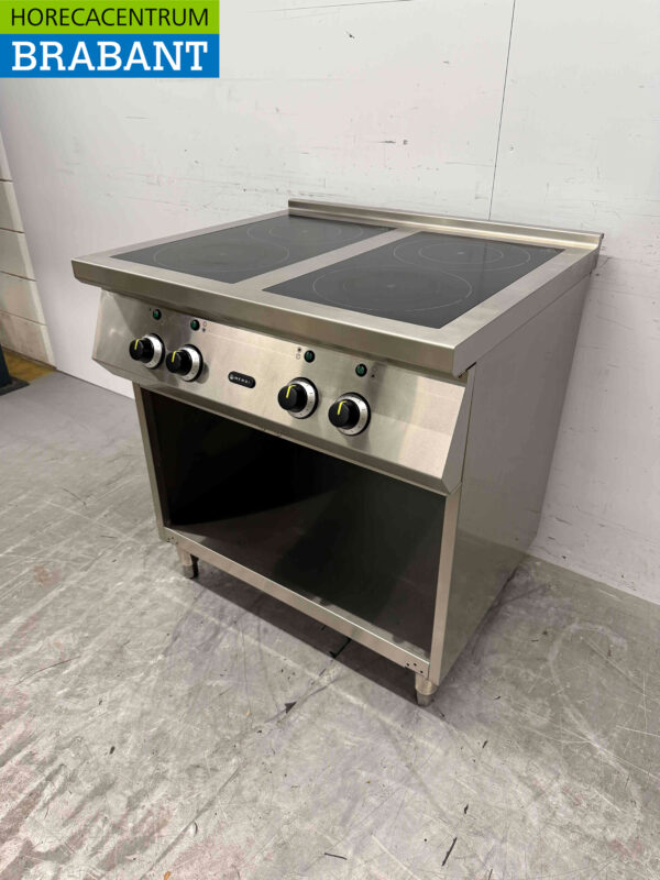 Stainless steel Hendi Induction stove hob 4 burners 17 kW 400V Horeca - Image 4
