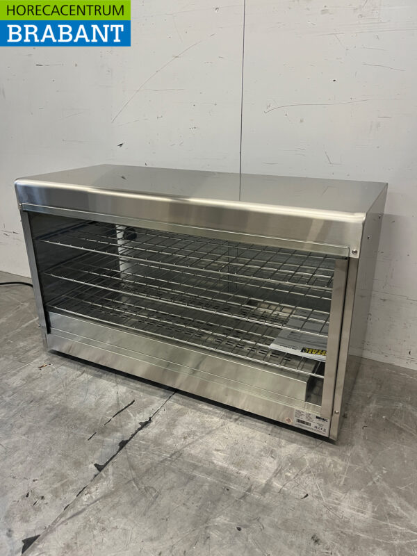 Stainless steel Buffalo CJ559 Hot display case for 60 cakes 230V Catering - Image 5