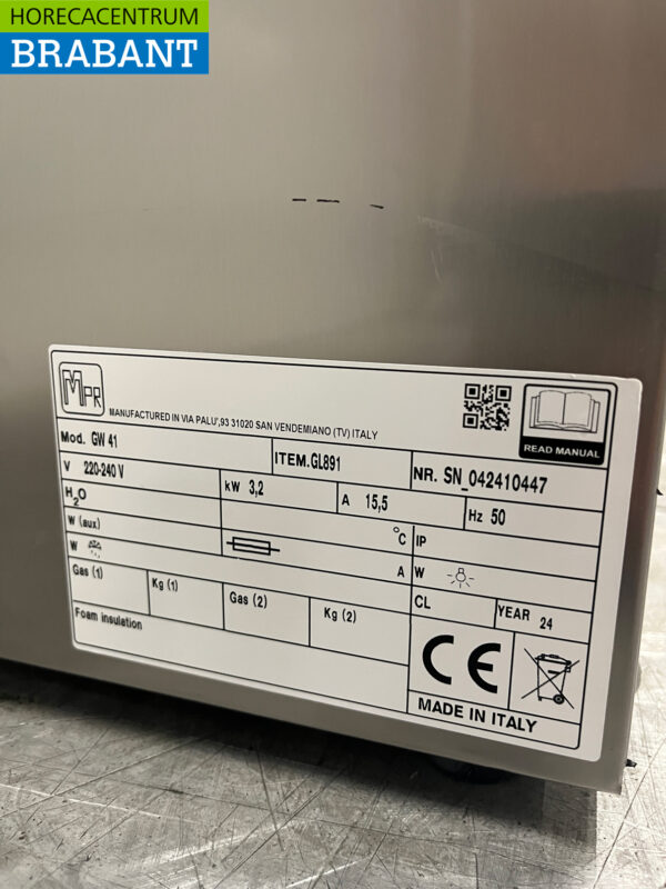Stainless steel Gastro M GW41 GL891 Glass Rinser Glass Rinser 230V Catering - Image 9