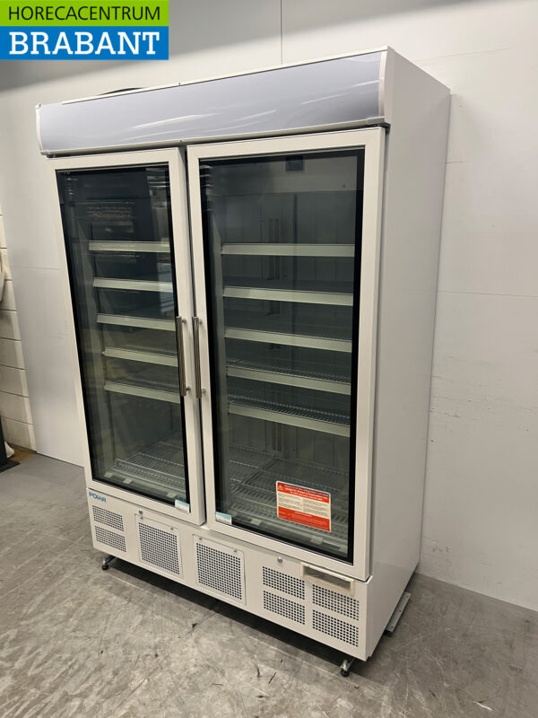 Polar GH507 Double door Glass door freezer cabinet Freezer cabinet 920 liters 230V Horeca - Image 2