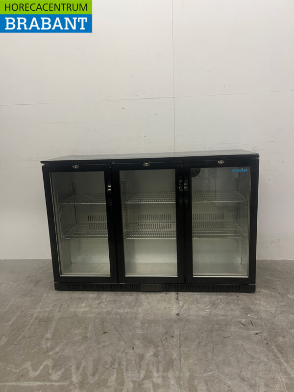Polar GL004 Backbar Bar Refrigerator 3 doors 135 cm 230V Catering