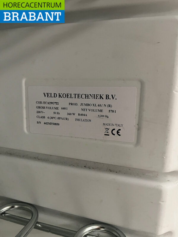 Jumbo Freezer 640 liters 230V Horeca - Image 6