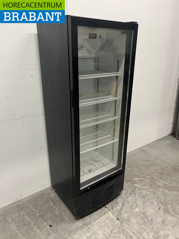 Glass door refrigerator Beverage cooler 278 liters 230V Catering - Image 3