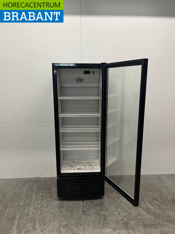 Glass door refrigerator Beverage cooler 278 liters 230V Catering - Image 4