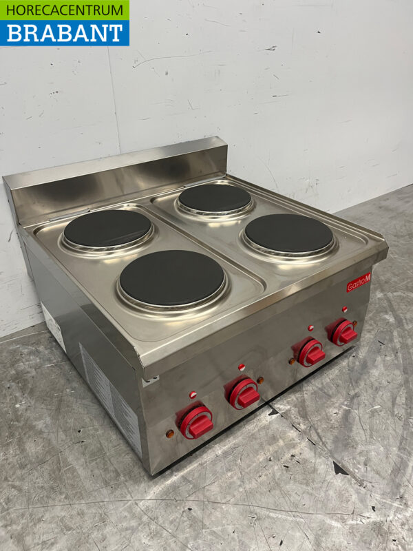 Stainless steel Gastro M GL905 Grill plate Smooth griddle 60 cm 400V Horeca - Image 3