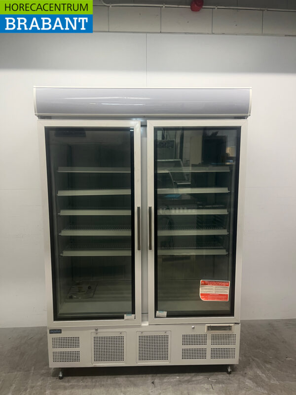 Polar GH507 Double door Glass door freezer cabinet Freezer cabinet 920 liters 230V Horeca