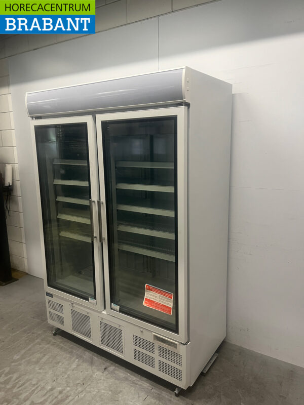 Polar GH507 Double door Glass door freezer cabinet Freezer cabinet 920 liters 230V Horeca - Image 2