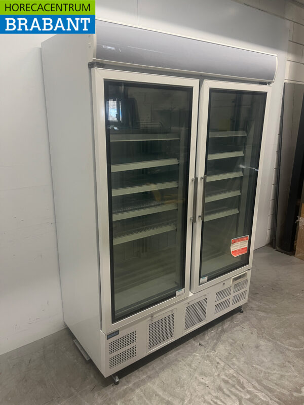 Polar GH507 Double door Glass door freezer cabinet Freezer cabinet 920 liters 230V Horeca - Image 3