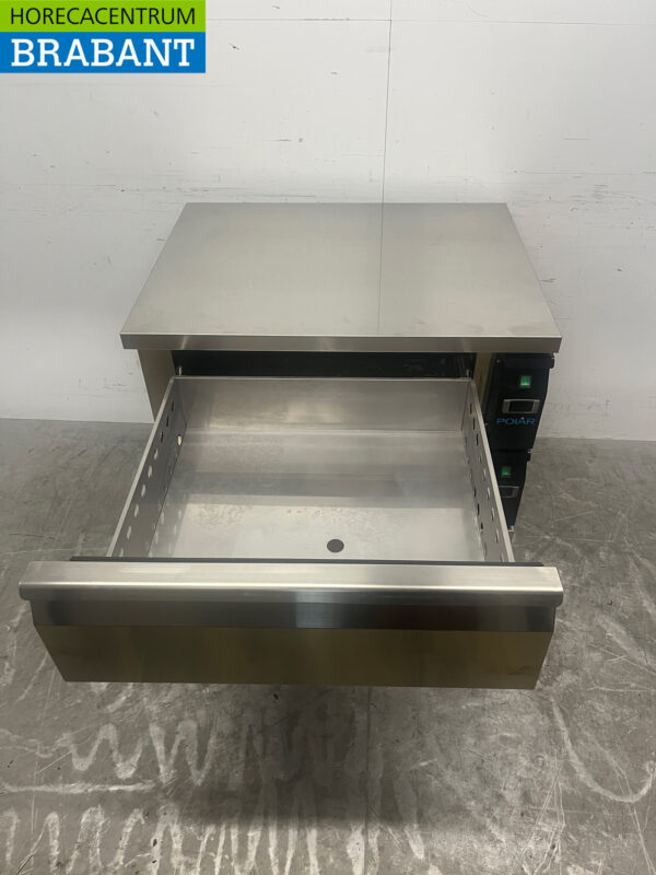 Polar DA996 stainless steel Refrigerator/freezer with 2 drawers Per drawer 2 x 1/1 gastronorm 230V Horeca - Image 5
