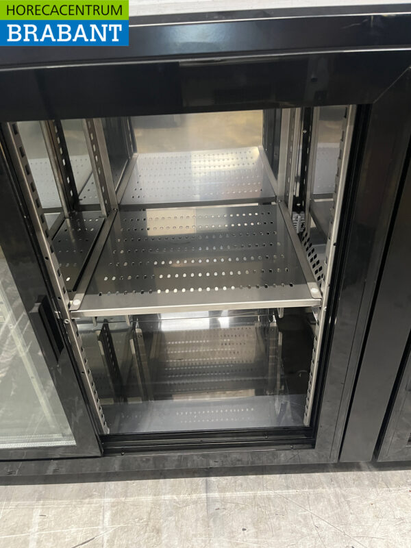 Polar CS103 Backbar Bar Refrigerator 4 doors 254.2 cm 230V Catering - Image 5