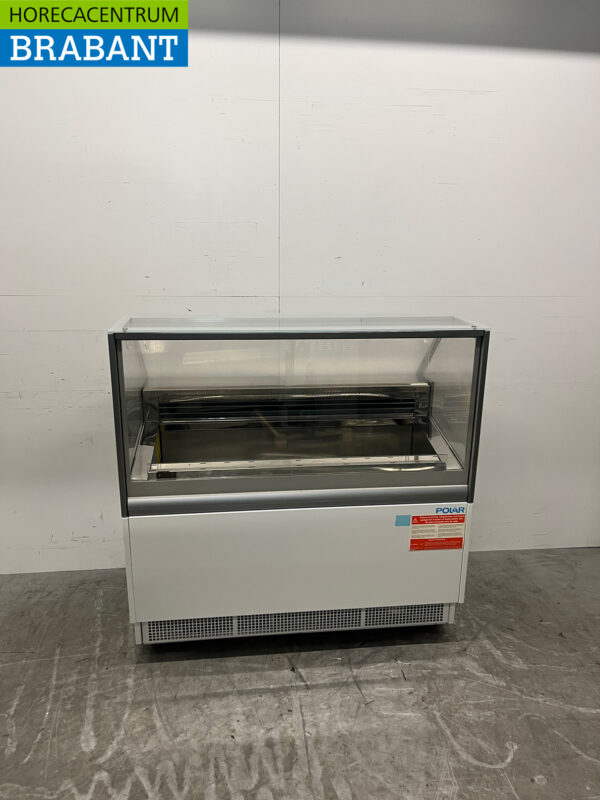 Polar UA058 Scoop ice cream display case 6 trays 230V Catering