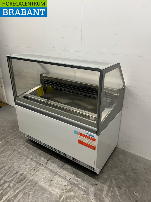 Polar UA058 Scoop ice cream display case 6 trays 230V Catering - Image 2