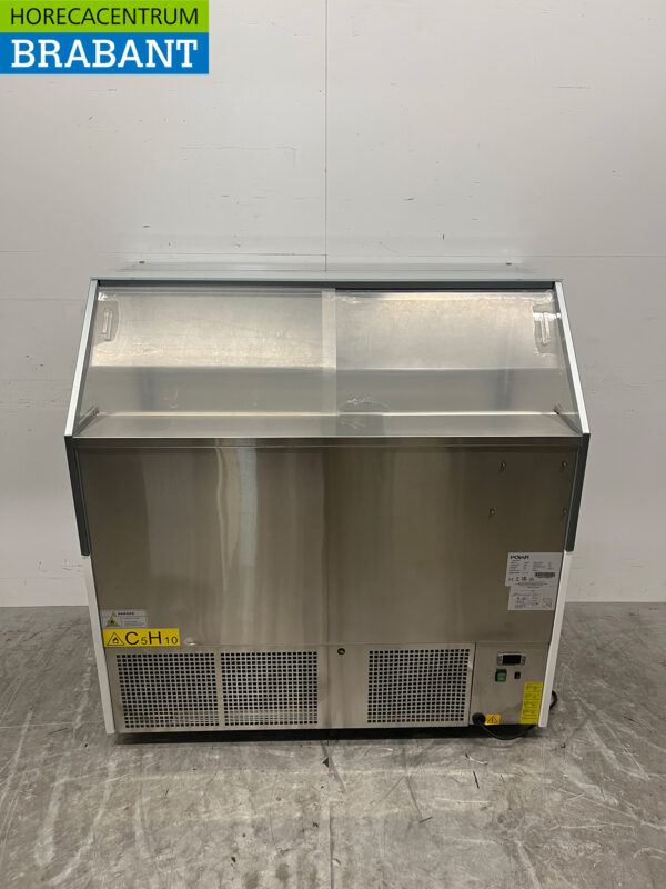 Polar UA058 Scoop ice cream display case 6 trays 230V Catering - Image 4