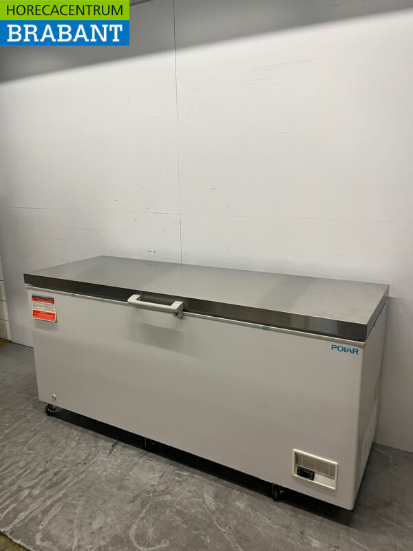 Polar GP898 Mobile Freezer Shop Freezer Stainless Steel Lid 581 liters 230V Catering - Image 2