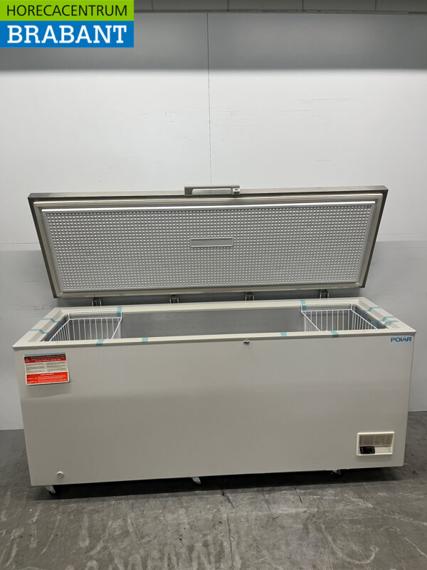 Polar GP898 Mobile Freezer Shop Freezer Stainless Steel Lid 581 liters 230V Catering - Image 4