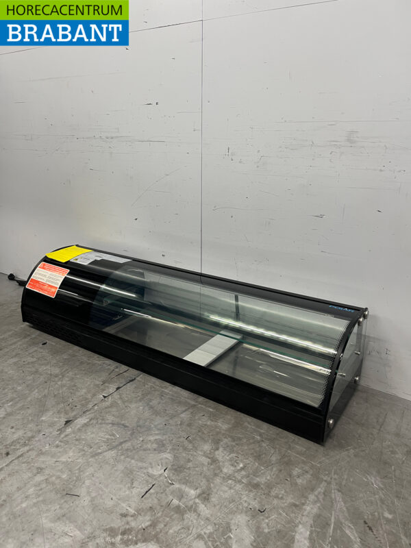 Polar DA540 Tapas Display Case Tapas Display Case Top Refrigerated Display Case Saladier 5 x 1/3 GN 150 cm Catering - Image 2