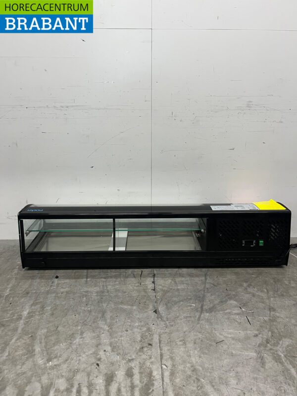 Polar DA540 Tapas Display Case Tapas Display Case Top Refrigerated Display Case Saladier 5 x 1/3 GN 150 cm Catering - Image 4