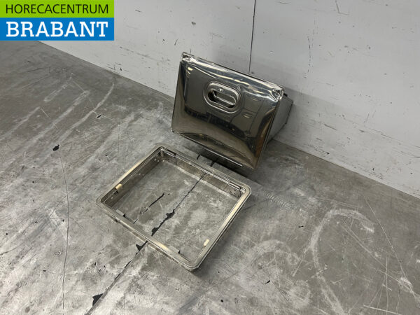 Stainless steel Priolinox Knockout Tray Tilting Built-in 345x240x270mm Catering - Image 2