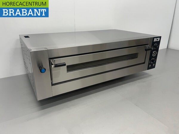HCB stainless steel Pizza oven 6 pizzas 34 cm diameter 400V Horeca (kopie) - Image 3