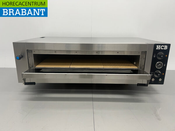 HCB stainless steel Pizza oven 6 pizzas 34 cm diameter 400V Horeca (kopie) - Image 4
