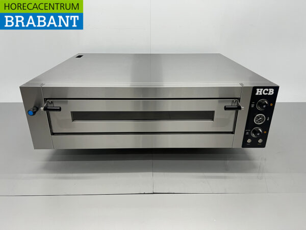HCB stainless steel Pizza oven 9 pizzas 34 cm diameter 400V Horeca