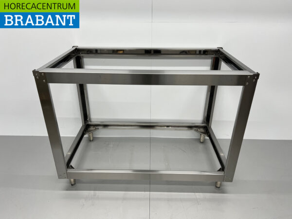 HCB stainless steel Base for pizza oven 146,5 x 85 x 107 cm Catering