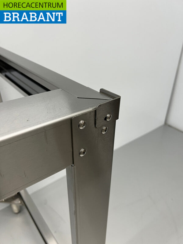 HCB stainless steel Base for pizza oven 146,5 x 85 x 107 cm Catering - Image 4