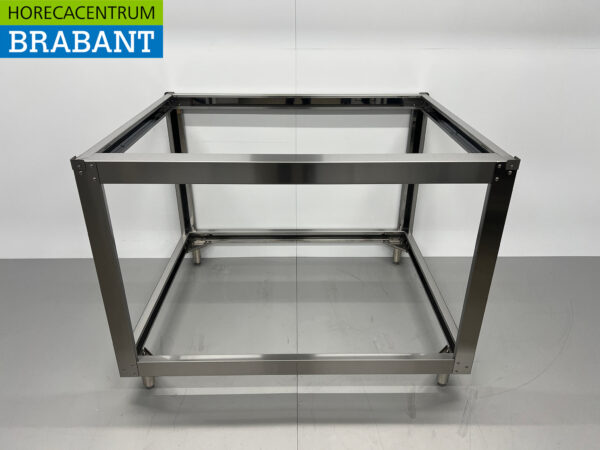 HCB stainless steel Base for pizza oven 146,5 x 119 x 107 cm Catering