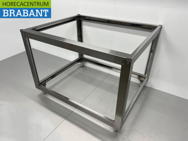 HCB stainless steel Base for pizza oven 146,5 x 119 x 107 cm Catering - Image 2