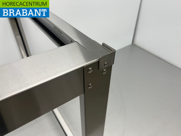 HCB stainless steel Base for pizza oven 146,5 x 119 x 107 cm Catering - Image 4
