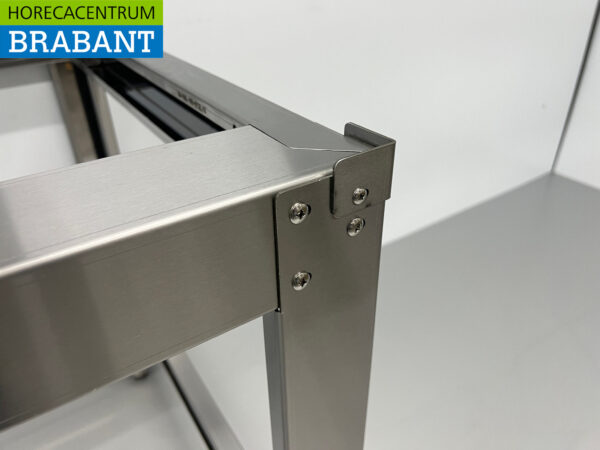 HCB stainless steel Base for pizza oven 111 x 120 x 87 cm Catering - Image 4