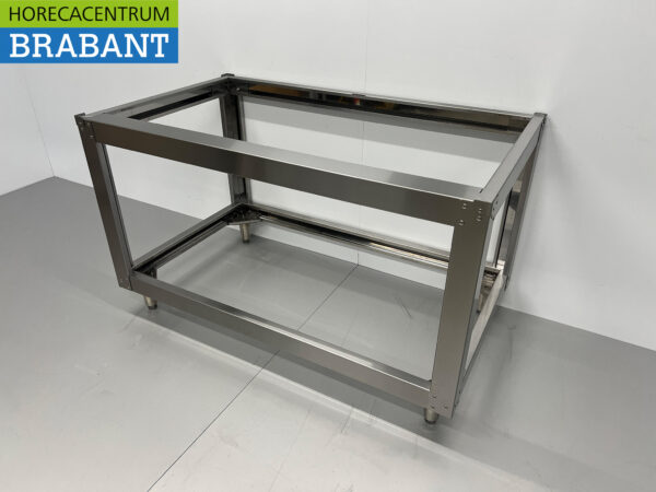 HCB stainless steel Base for pizza oven 146,5 x 85 x 87 cm Catering - Image 2