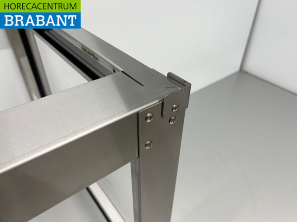 HCB stainless steel Base for pizza oven 146,5 x 85 x 87 cm Catering - Image 4