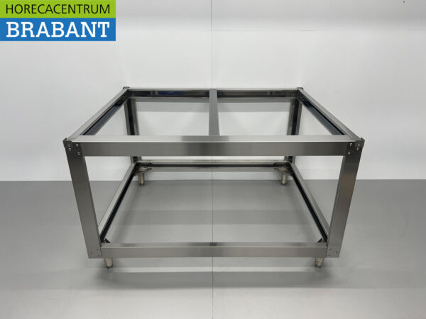 HCB stainless steel Base for pizza oven 146,5 x 119 x 87 cm Catering