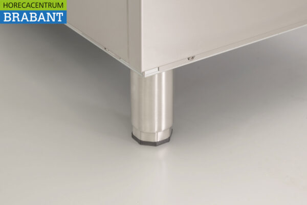 Stainless steel Asber Profi-line Sliding dishwasher with drain pump and soap pumps 400V Catering - Image 11