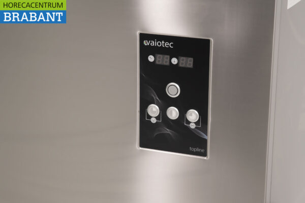 Stainless steel Asber Profi-line Sliding dishwasher with drain pump and soap pumps 400V Catering - Image 6