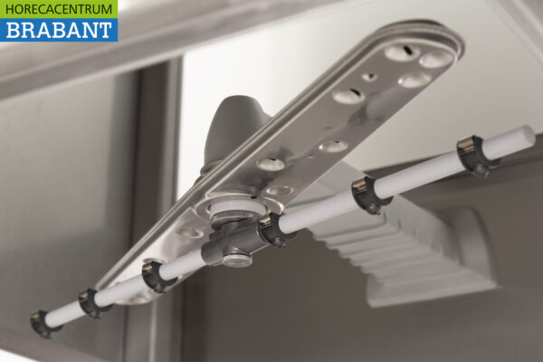 Stainless steel Asber Profi-line Sliding dishwasher with drain pump and soap pumps 400V Catering - Image 7