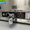 Stainless steel Double Fryer Fryer 2 x 30 liters PROPAAN gas Catering - Image 7