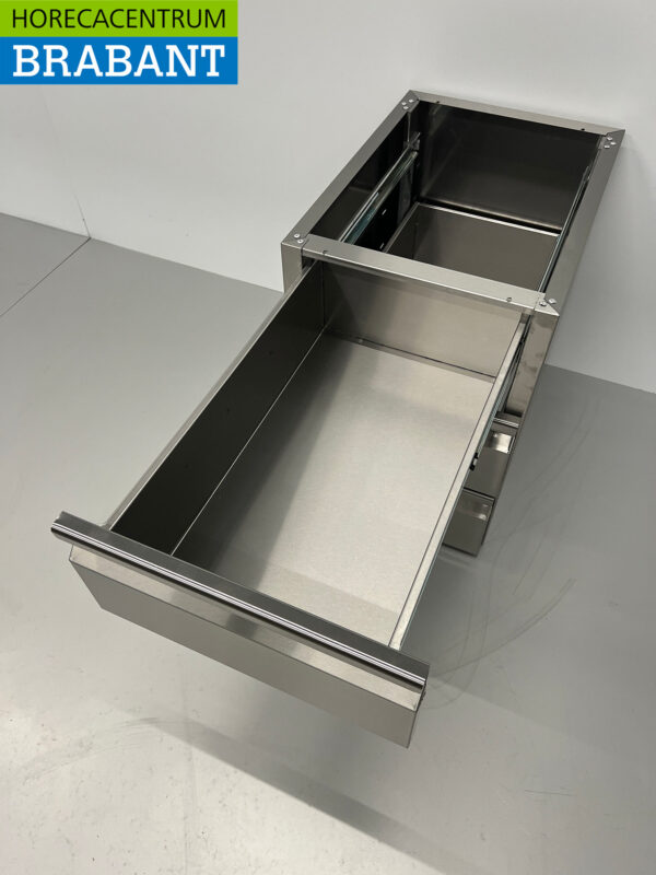 Stainless steel Undermount Drawer Cabinet 3 drawers Premium-line Hospitality - Image 6
