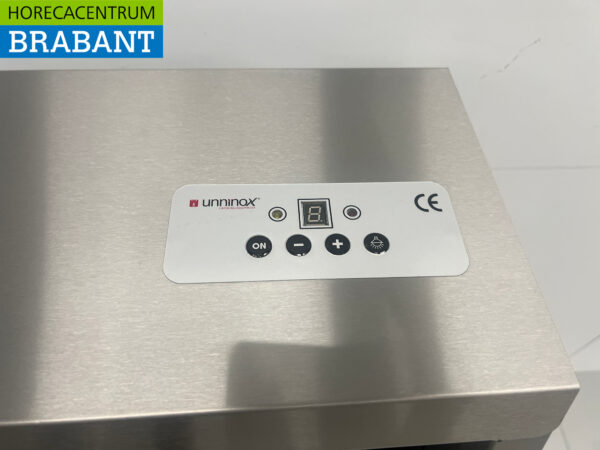 HCB stainless steel extractor hood fume hood Premium-line motor 1500 cubic meters oblique model 140 cm 230V Horeca - Image 5